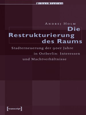 cover image of Die Restrukturierung des Raumes